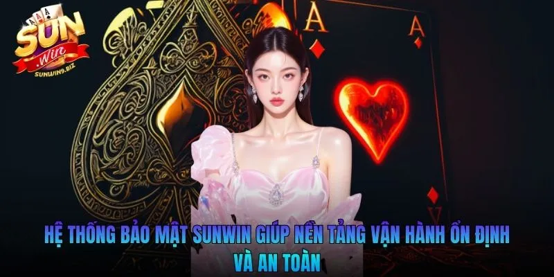 Hệ thống bảo mật SUNWIN giúp nền tảng vận hành ổn định và an toàn